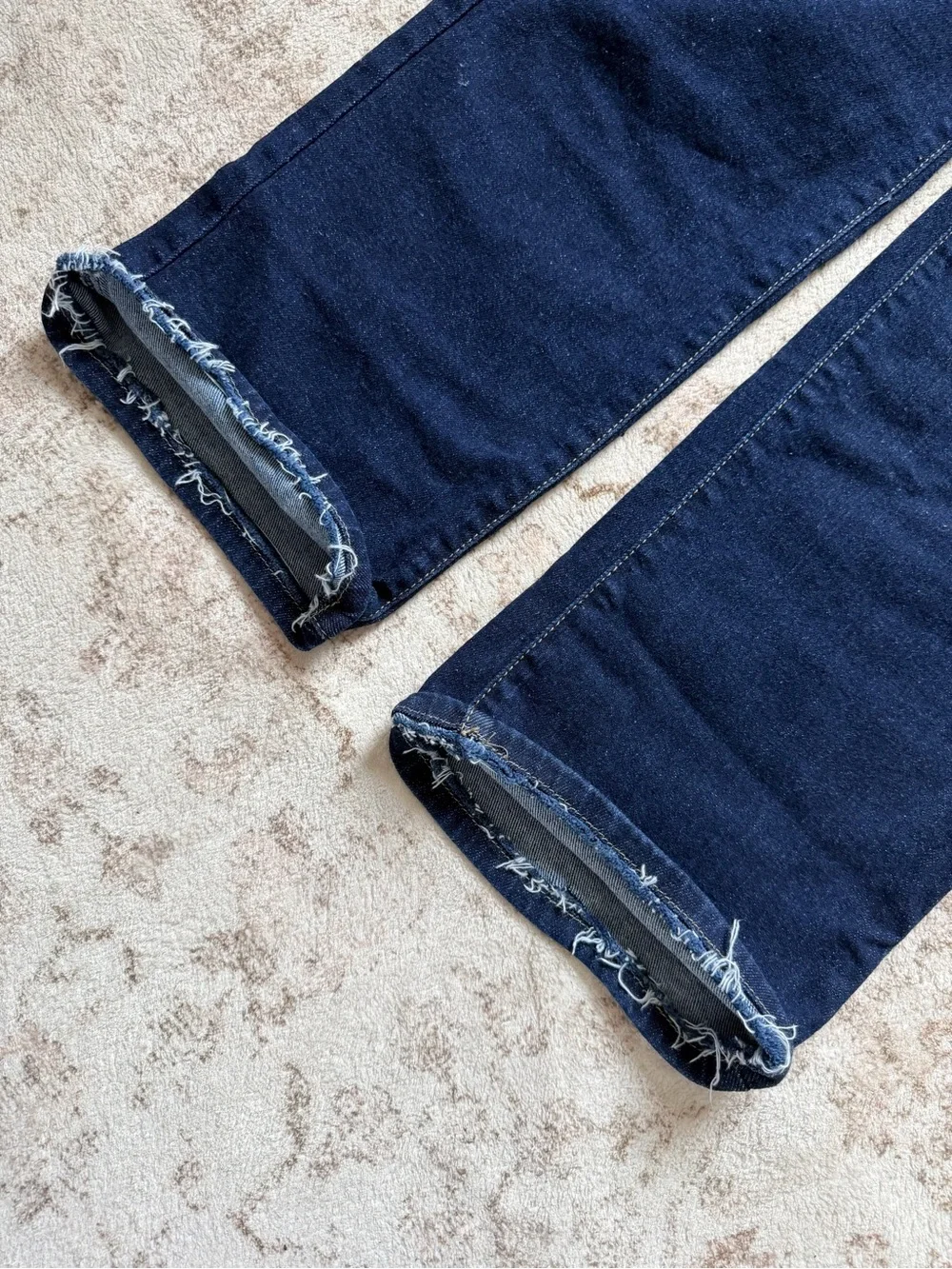 Fashion Nova Sparkle and Shine Straight Leg Jeans - Dark Wash